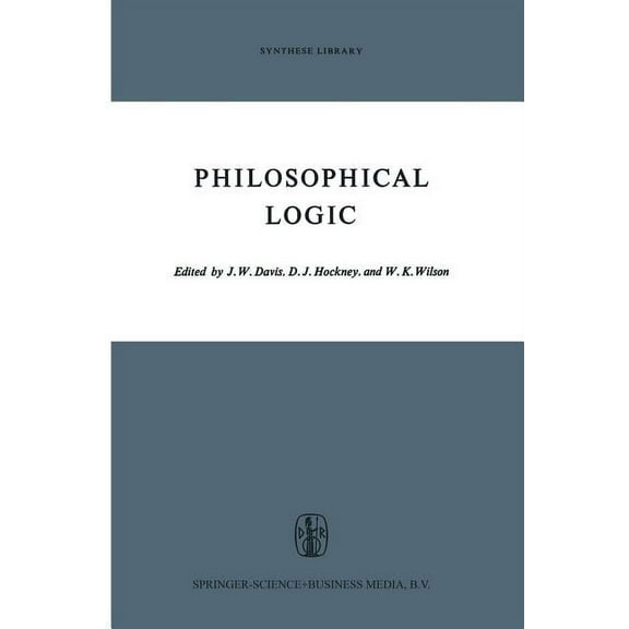 Synthese Library Philosophical Logic, Book 20, (Paperback)