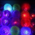 thumbnail image 2 of 5 Pcs Light-up LED Bite Ball Dog and Cat Flashing Sensory Fun Blinking Spiky Pet Toy, 2 of 16