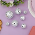 thumbnail image 5 of XD4-7pcs Disco Ball Cake Topper, 4 Sizes Disco Balls for Cake Mini Disco Ball Party Decorations Disco Theme Accessories for 70s Theme Party Favor (Silver)*04, 5 of 7