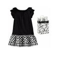thumbnail image 1 of Plaid Dot Drop Waist Dress Little Girl's & Bag - 2 Piece Gift Set (Size: 4), 1 of 1