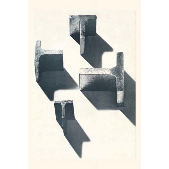 Pocket Sized - Found Image Press Journals: Vintage Journal Shadows on Beam Sections (Paperback)