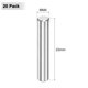 thumbnail image 3 of Uxcell Paquete de 20 Pasadores de 4 x 22 mm, Elementos de Sujetador de Acero Inoxidable 316 para Dispositivos Metálicos [Tono Plateado], 3 of 7