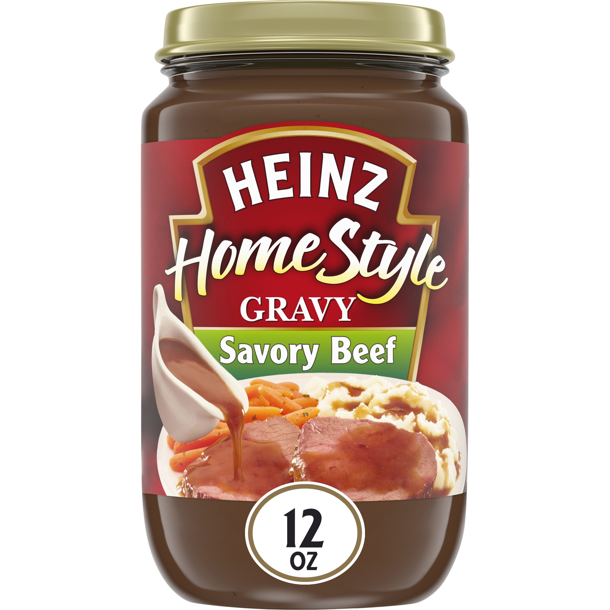 Heinz HomeStyle Savory Beef Gravy, 12 oz Jar