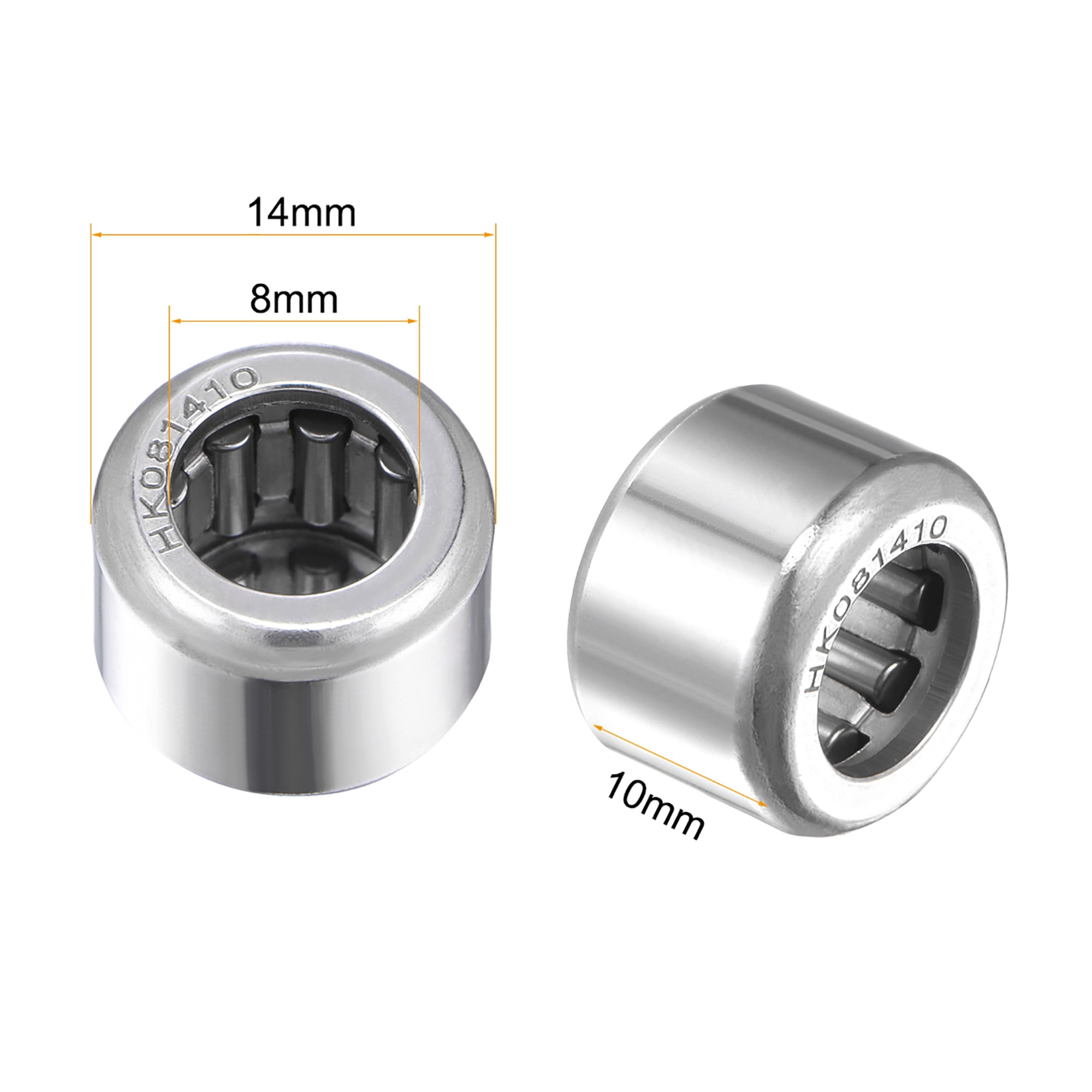 Amazon.com: VVQQFGXN 2pcs Drawn Needle Roller Bearings