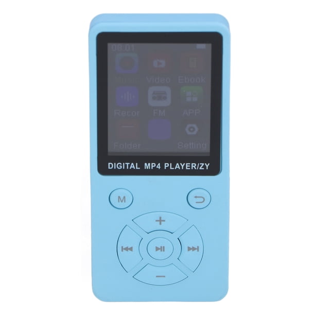 Reproductor De MP3 De 64 GB Con 5.0, Reproductor De Música HiFi Portátil, Pantalla De 1,8 Pulgadas, Admite Hasta 128 GB, Para Auriculares Con Video FM E Book