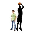 thumbnail image 2 of Baskeball Player Shooting Silhouette, 2 of 3