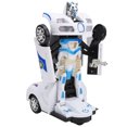thumbnail image 4 of Coche De Carreras Eléctrico RC 2 En 1 Para Niños, Vehículo Transformador, Modelo De Robot De Juguete Con Luz, 4 of 7