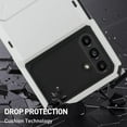 thumbnail image 3 of Wallet Case for Samsung Galaxy A13 5G Case with 4-Card Credit Card Holder Slot Shockproof Cover Hybrid Heavy Duty Protection Armor Phone Case Compatible with Galaxy A13 5G-White, 3 of 10