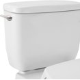 thumbnail image 3 of baomifa-Universal Toilet Handle Replacement Kit, Toilet Flush Handle with Nut Lock and Stainless-Steel Flapper Chain, Side Mount Toilet Flush Lever Fits Most Standard Toilet Tanks, Easy Install (Silv, 3 of 4