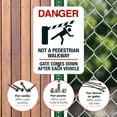 thumbnail image 4 of Not A Pedestrian Walkway Gate Closes After Each Vehicle With Graphic Sign,, 4 of 8