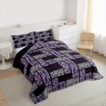 thumbnail image 4 of Manfei 2-Piece Twin Leopard Comforter Set - Valentines Abstract, 4 of 9