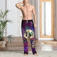 thumbnail image 6 of Lsque Mushrooms and Skull Print Men's Pajama Pants, Lounge Pant - Comfortable Home Wear,Elastic Waistband, Stylish Design-X-Large, 6 of 9