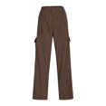 thumbnail image 4 of Tactical Pants For Men Lightweight Corduroy Cargo Pants Casual Workout Hiking Athletic Trousers With Multi Pockets, 4 of 8