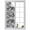 Black, variant on Mossy Fronds Window Privacy Film, Sage Green Leaf Plant Canvas Weave Texture Frosted Glass Window Clings Static Cling UV Heat Blocking Reusable Door Sticker for Bathroom 19.6 x 39.3 Inch