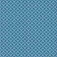 thumbnail image 1 of Ahgly Company Tapis d'Intérieur Lavable en Machine Carré Transitionnel Bleu Bleuet, 7 Pieds Carré, 1 of 7