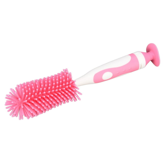 Cepillo De Limpiador De Biberones, Cepillo De Botella De Limpieza De Silicona Fácil De Usar Cerdas De Silicona Flexibles Para Biberones
