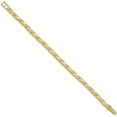 thumbnail image 2 of Solid 14k Yellow Gold 5.2mm Nugget Bracelet - 8", 2 of 5