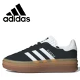 thumbnail image 3 of Zapatillas de skate de suela gruesa para mujer Adidas Originals Gazelle Bold, cómodas, antideslizantes, informales, a la moda para exteriores, 3 of 5