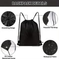 thumbnail image 4 of Drawstring Backpack 6 Colors Drawstring Bags, Draw String Back Bag Drawstring Bags Bulk for Sports Gym Travel Swimming,6pcs Drawstring Backpack,Photo Color, 4 of 6