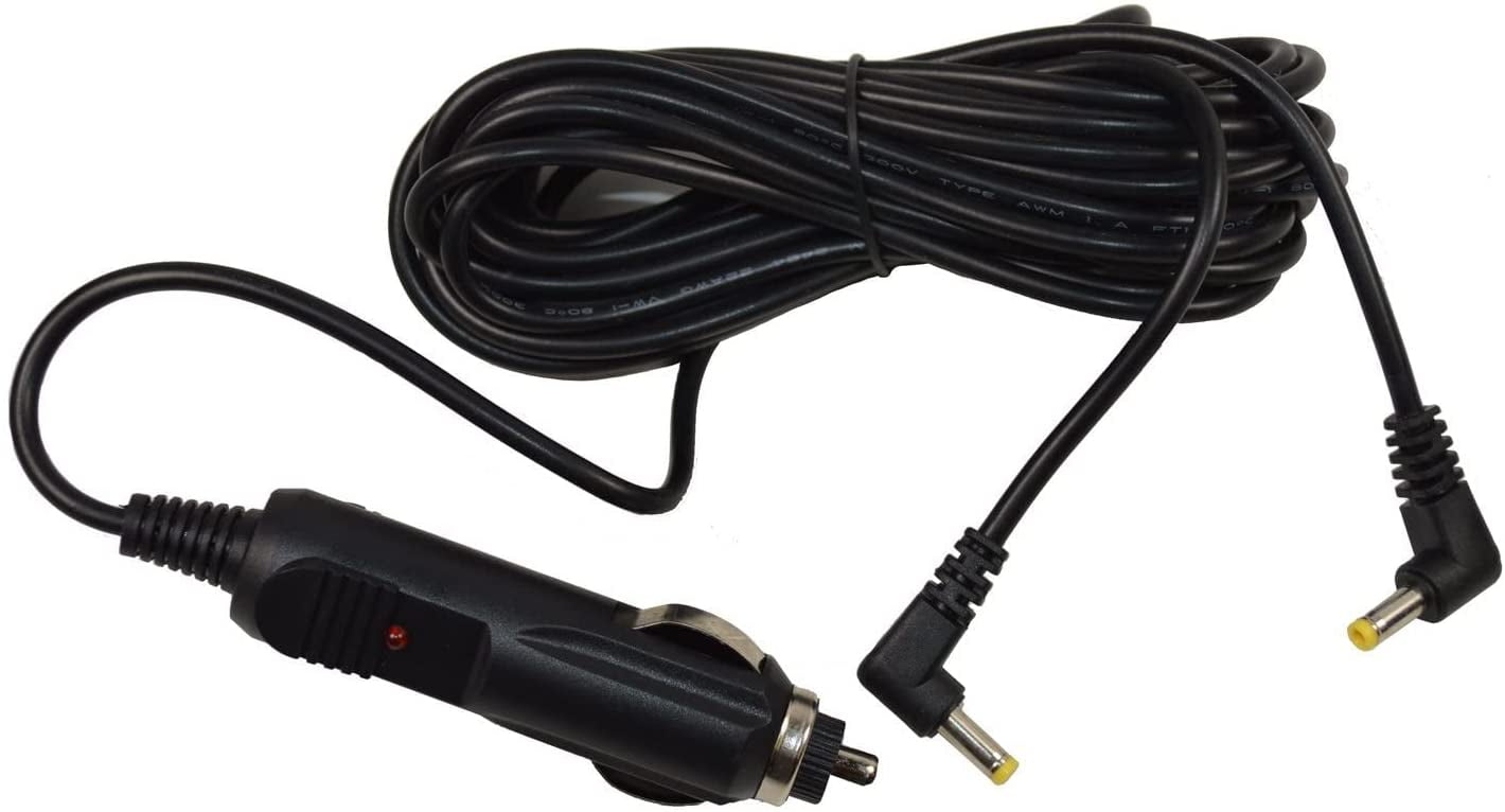 DC Car Adapter Power Supply Charger Cord For Cobra ESD-7000 Radar Laser Detector 