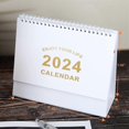thumbnail image 4 of Desk Calendar 2023-2024, Calendar Covers 18 Months from Jul. 2023 - Dec. 2024, Twin-Wire Binding Calendar for Planning Organizing Daily Scheduler, 202, 4 of 4