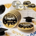 thumbnail image 1 of Jiaeri 10-Pack Graduation Paper Plates Disposable 9 & 7 Inch - Class of 2026 Designs for Graduation Party Decorations, Ceremony & Celebration Supplies, 1 of 7