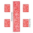 thumbnail image 3 of SSNTSY 5pcs Valentines Table Runner & Table Placemat Set Valentine Day Table Mat Lace Valentines Day Table Runner for Home Wedding Party, 3 of 7
