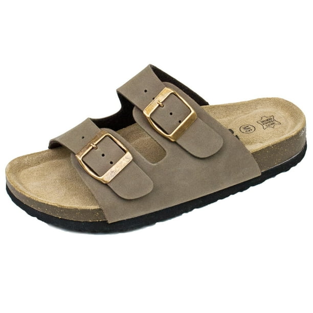 women's casual buckle straps sandals flip flop platform footbed sandals