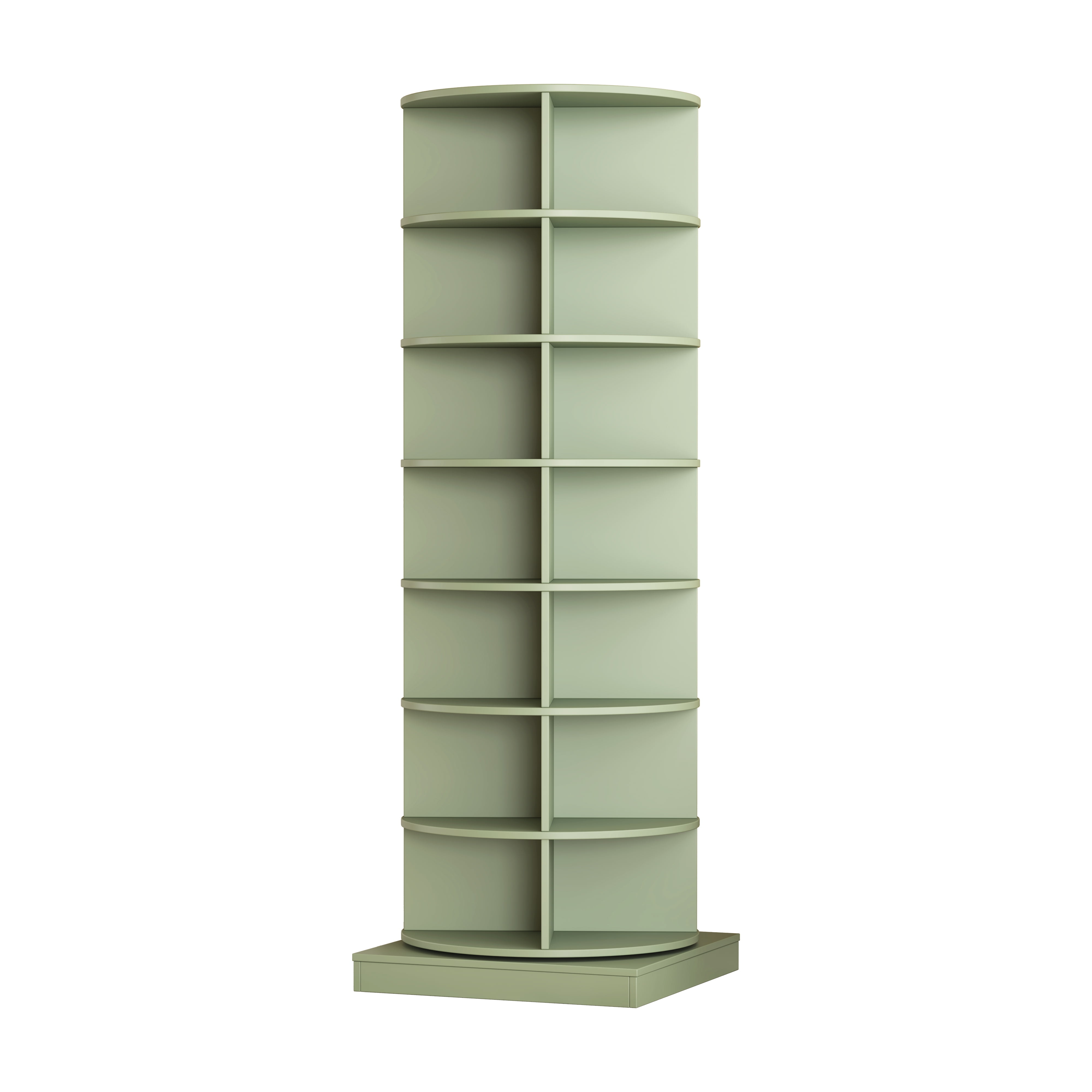 7-Tier Rotating Shoe Rack Tower, Spinning Shoe Display, 360° Rotating Shoe Rack Storage Rotating Organization for Handbag Closet