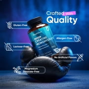 WeightWorld Micronized Creatine Monohydrate 3000mg Tablets - Muscle Growth, Strength, Energy & Recovery | Pre Workout Creatine for Women & Men | 1000mg per Tab | Vegan 270 Tablets (3 a Day), Non-GMO