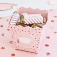 thumbnail image 6 of Big Dot of Happiness Rose Gold Grad - Party Mini Favor Boxes - Graduation Party Treat Candy Boxes - Set of 12, 6 of 6