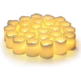 thumbnail image 1 of 24 Pack Flameless Votive Candles,flameless Flickering Electric Fake Candle, Battery Operat, 1 of 4