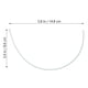 thumbnail image 2 of 10 Pairs Replacement Underwire Bra Underwires Replacements Underwire Bras for Women Underwire Bra Repair, 2 of 2