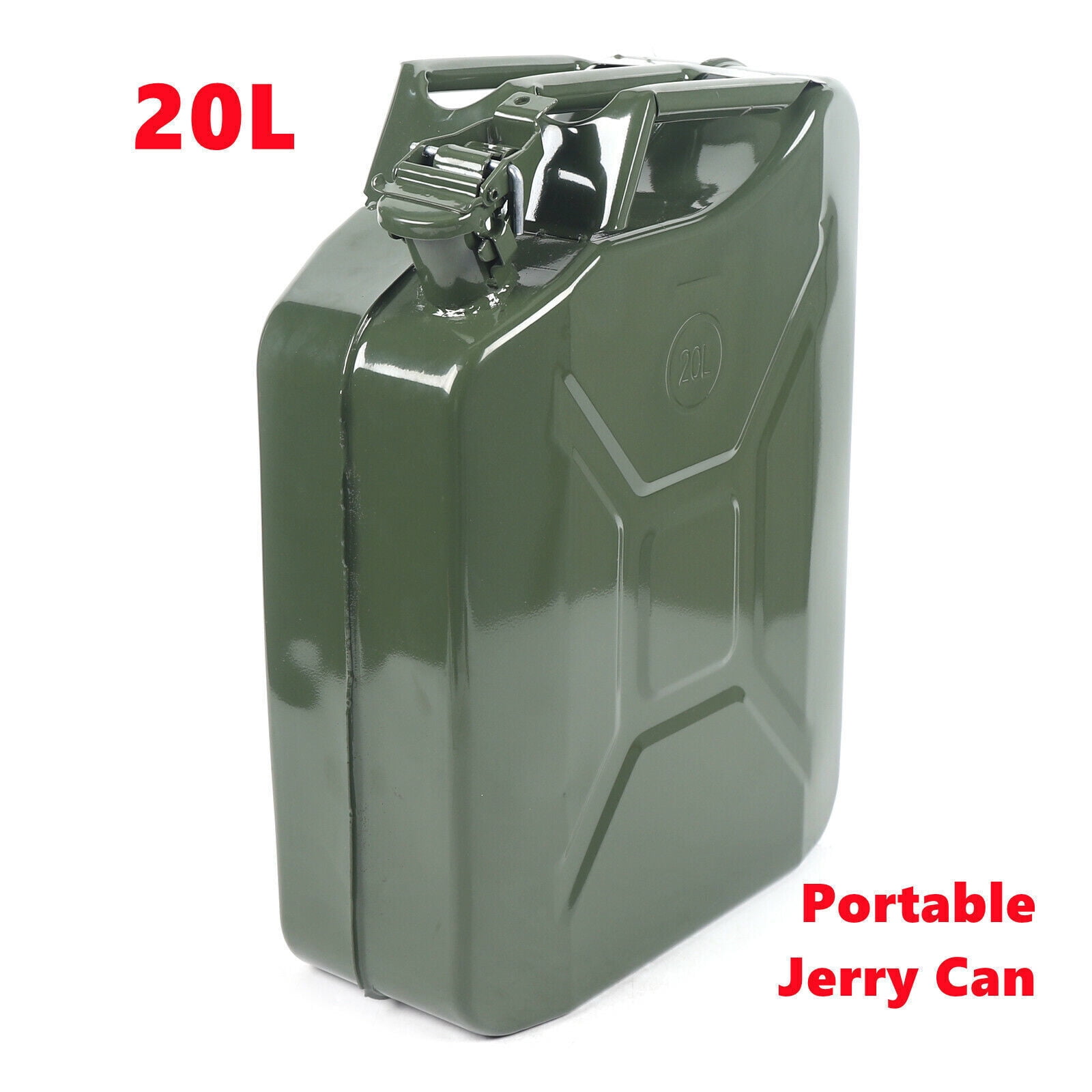 5 Gallon 20L NATO Style Steel Jerry Can Oil Gasoline Gas Steel Tank with Spout