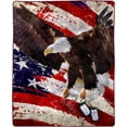 thumbnail image 3 of Lavish Home  Throw Blanket - Bald Eagle, 3 of 8