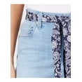 thumbnail image 2 of Style & Co Petite Scarf Belt Cuffed Capri Jeans Palace Light Wash 8P, 2 of 3