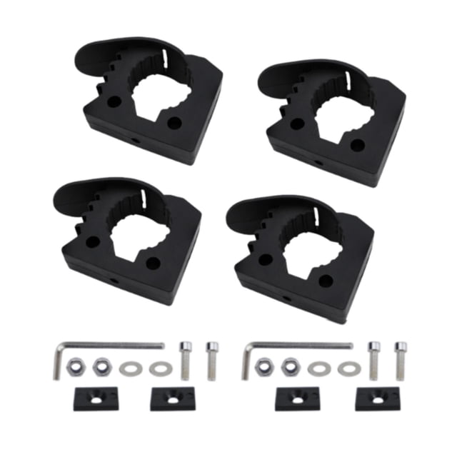Almencla Generic Rubber Clamp 3-4cm Professional for Tractor Boat RV 4pcs