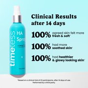 Timeless Skin Care HA Matrixyl 3000 with Cucumber Spray - Skin Mist with Hyaluronic Acid - Fragrance-Free Hydrating Face Spray - Soothing Matrixyl Skin Care Mist - 4 fl oz