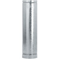 SELKIRK 3VP-24 Vent Pipe, 3 in OD, 2 ft L, Stainless Steel, Galvanized