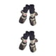 thumbnail image 2 of Methold 4 piezas de zapatos para mascotas, botas para la lluvia y la nieve, conjunto de calcetines antideslizantes impermeables con suela de goma, Type4 NO4 Methold  CBP378994, 2 of 6