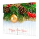 thumbnail image 1 of 2x Cortina de ventana decorativa navideña Bckout Persianas aismiento térmico 018 Sunnimix Cortinas decorativas navideñas, 1 of 8