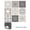MZ-6-003, variant on 10pcs Retro Pattern Matte Surface Tiles Sticker Transfers Covers for Kitchen Bathroom Tables Floor Hard-wearing Art Wall Decals