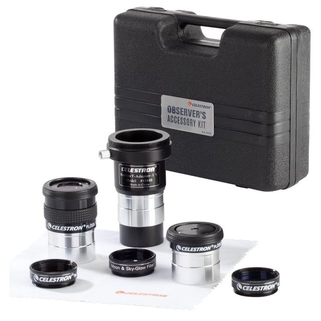Kit de accesorios Celestron 94308 Observadores para telescopio