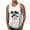 White, variant on ZCFZJW Men's Sleeveless Workout Swim Shirts Big and Tall Regular Fit Quick Dry Running Tank Tops Summer Tropical Palm Tree Print Muscle Tees White XXXXL