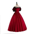 thumbnail image 5 of Victorian Princess Lace Gown Puffy Princess Red/Blue Dress Women Retro Elegant Evening Gown Custom Mad, 5 of 8