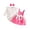 Hot Pink, variant on ibiyuan 3t Girl Clothes Fall Winter Outfits Soft 2 Piece Playwear, Printed Long Sleeve Romper Bodysuit Elastic Suspender Skirt Back To School Outfits For Girls