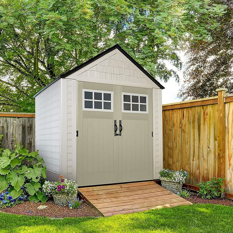 Rubbermaid shed what you get and could do with 