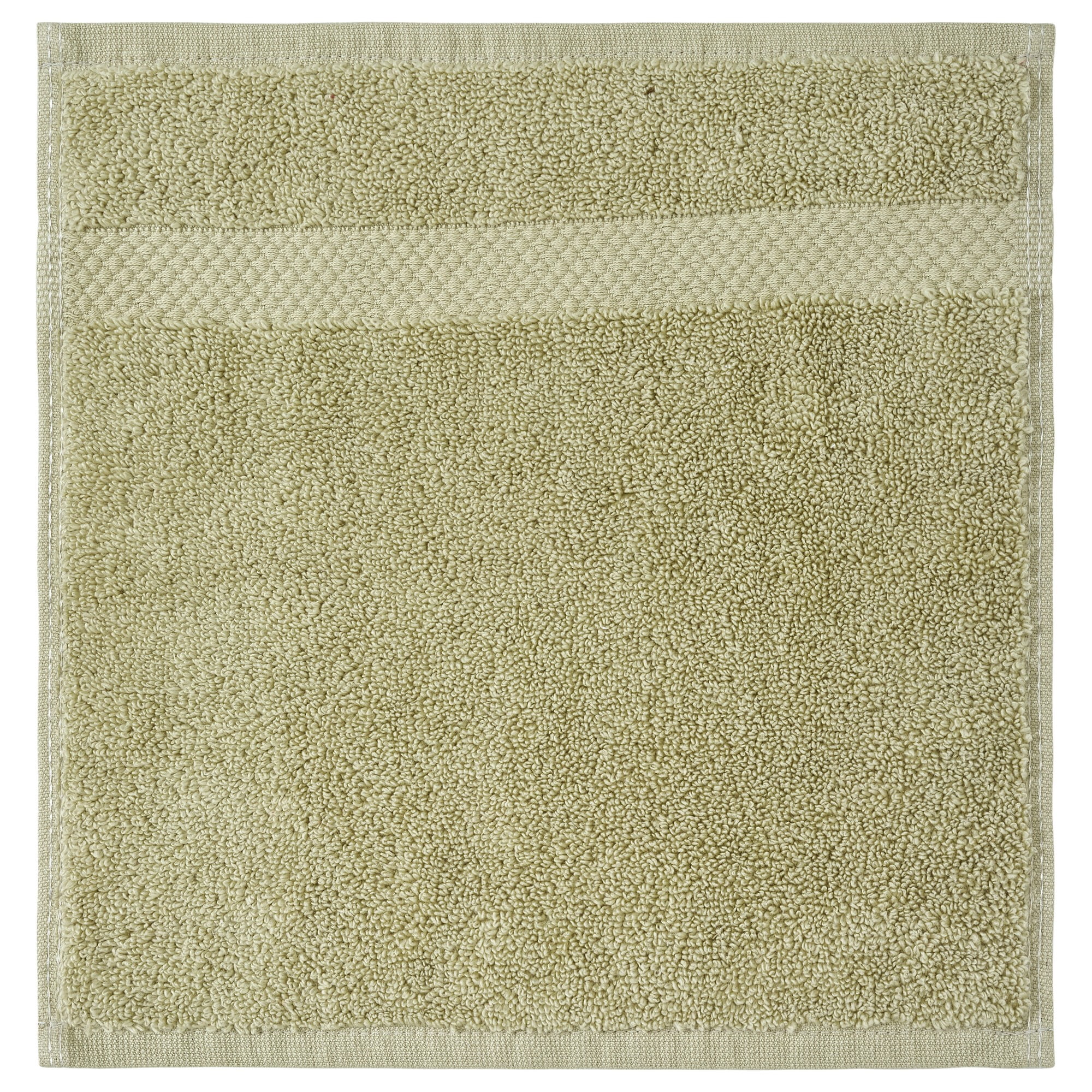Better Trends Washcloths For Body And Face, 100% Cotton, Soft, Absorbent, Zero Twist Cotton Baby Wash Cloth, Shower, Travel, Sage Small Towel, 12"X12", 2 Pack