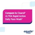 thumbnail image 4 of Equate Quick Action Daily Face Wash 2% Salicylic Acid Acne Treatment, 6.78 fl oz, 4 of 9