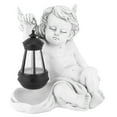 thumbnail image 1 of Luz solar, estatua de ángel de resina de simulación, luz decorativa, luz de jardín, rendimiento de primer nivel, 1 of 8